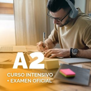Pack Curso Intensivo de Inglés A2 con Examen Oficial